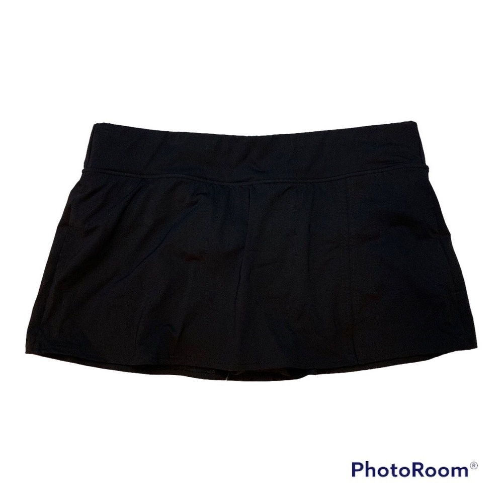 Lands End Tummy Control Mini Swim Skort - Sz 16